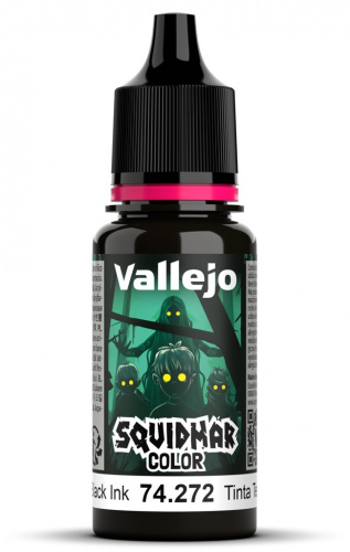 Vallejo: 74272 - Squidmar Color - Pitch Black Ink